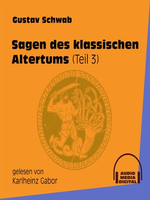 cover image of Sagen des klassischen Altertums, Teil 3